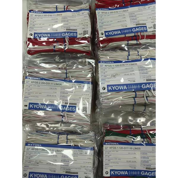 日本KYOWA共和應(yīng)力測量配件耗材箔式應(yīng)變片KFGS-1-120-D16-16 N15C3