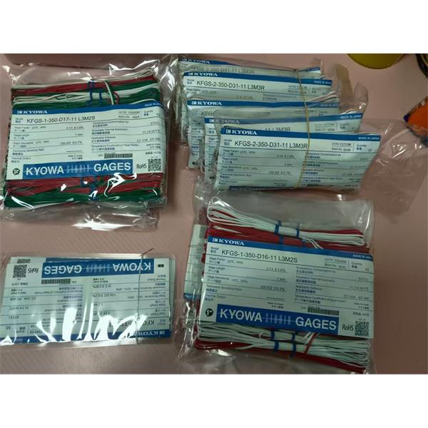 日本KYOWA配件耗材應變片KFGS-1-120-C3-16 L15C3R