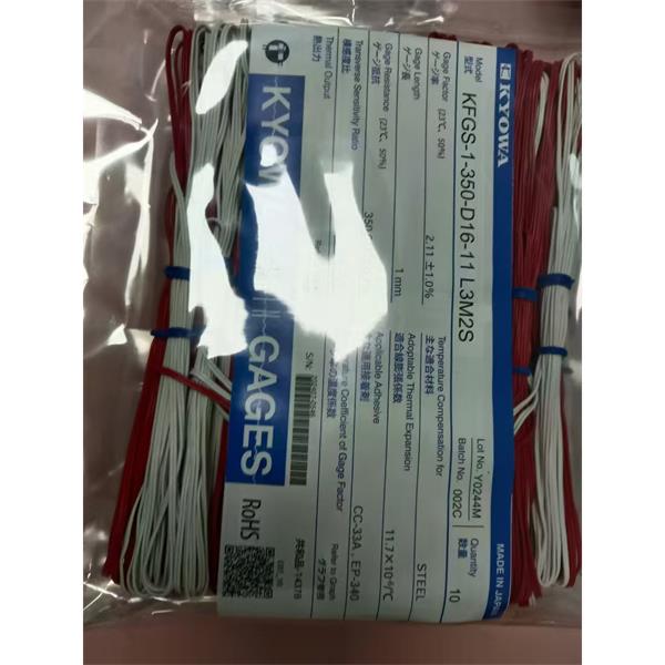 日本KYOWA配件耗材應變片KFGS-1-120-C3-16 L15C3R