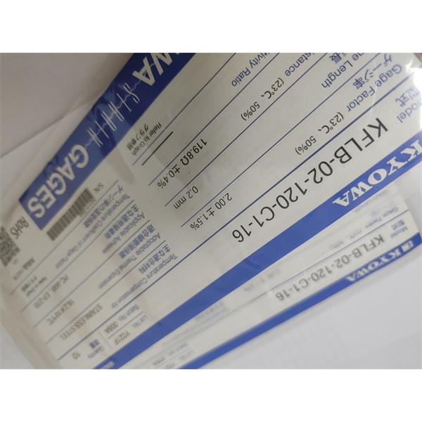 日本原裝進(jìn)口KYOWA應(yīng)變片KFGS-2-120-D31-23 L5M2R