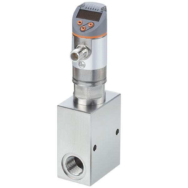 德國IFM易福門帶止回閥及顯示屏的流量計SB2257